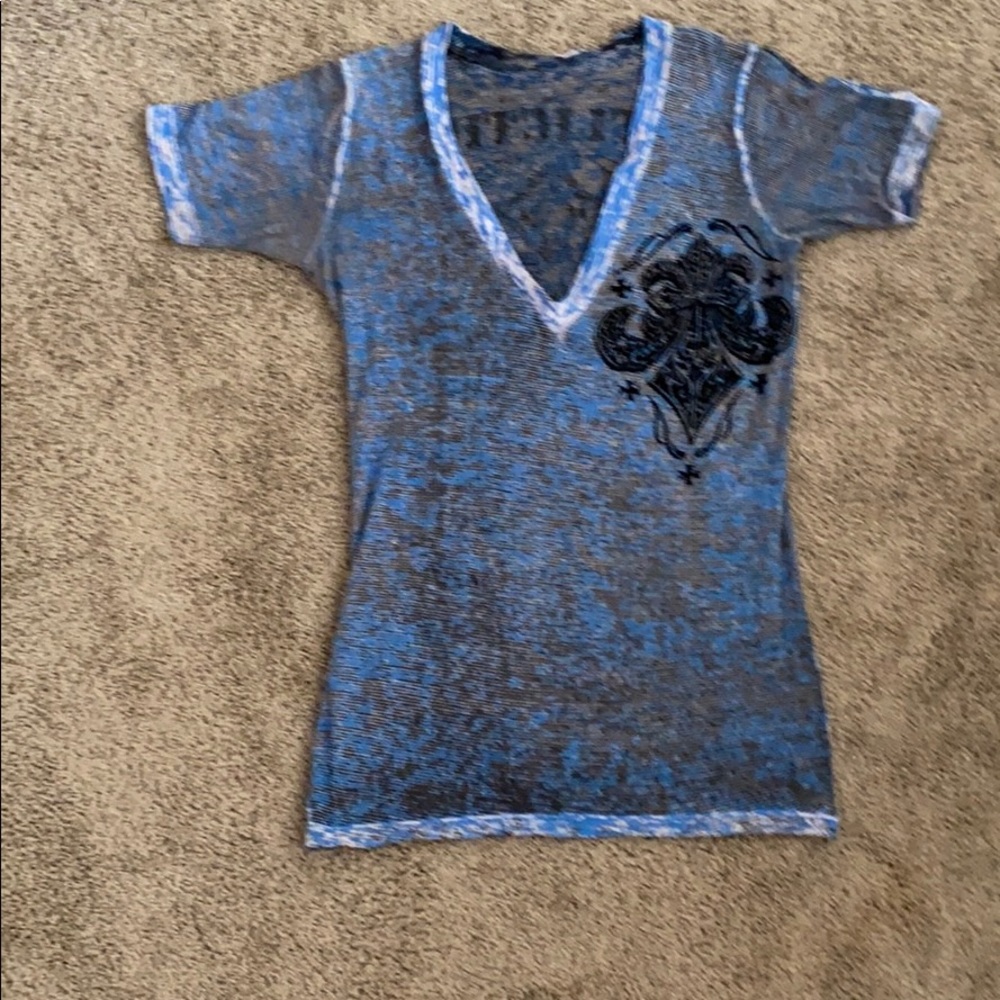 Affliction V-neck t-shirt